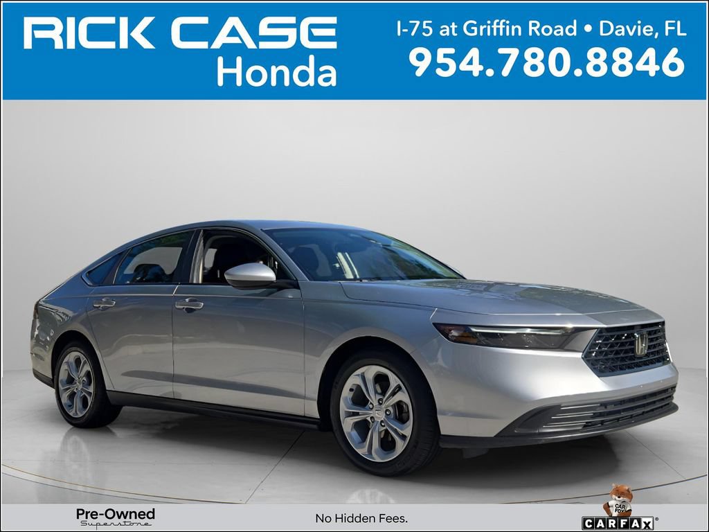 Certified 2025 Honda Accord LX image 1