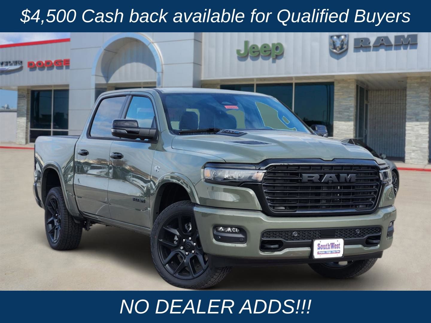 New 2026 RAM 1500 Laramie w/ Night Edition image 1
