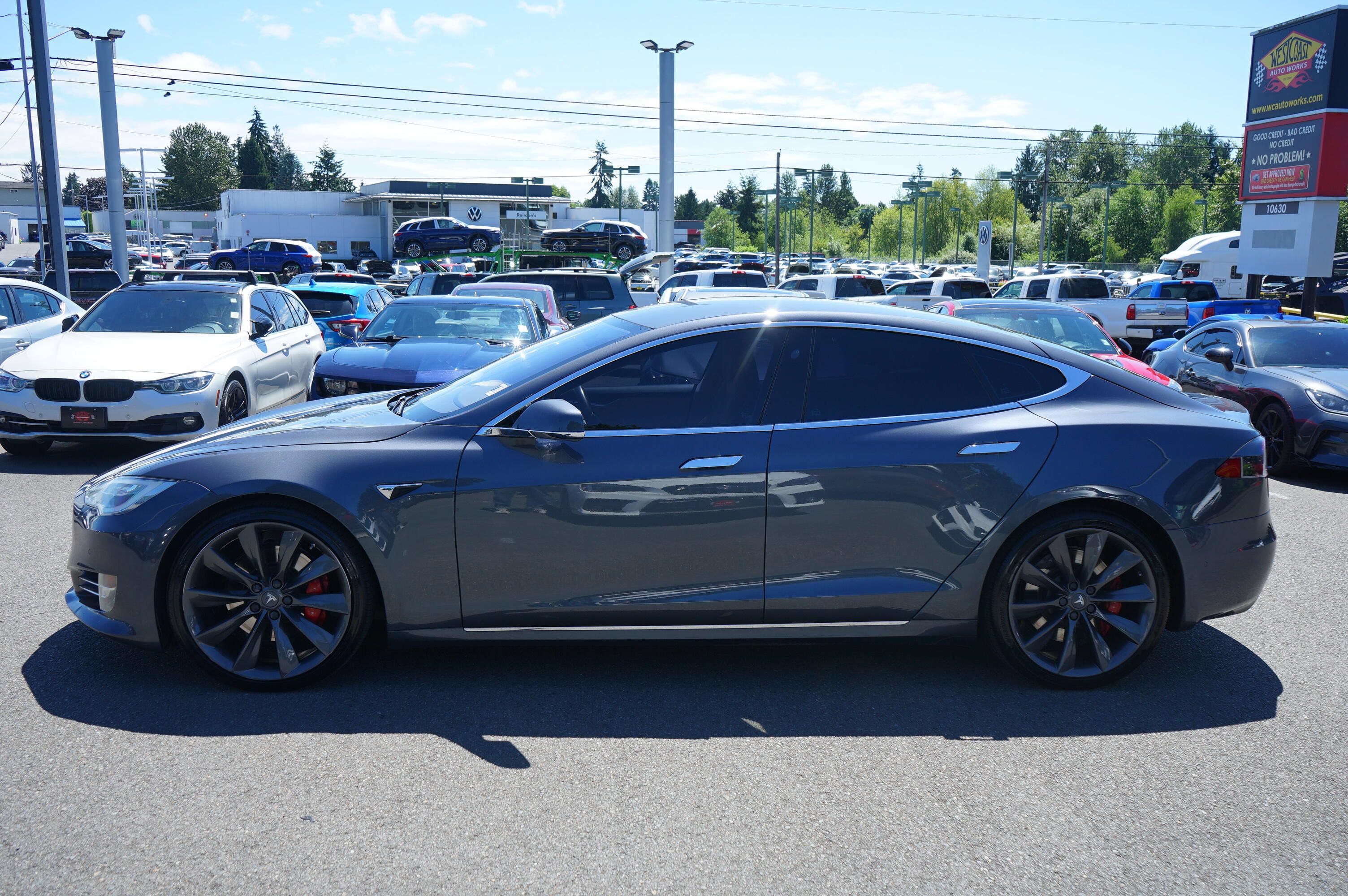 Used 2016 Tesla Model S P100D AWD/4WD image 2