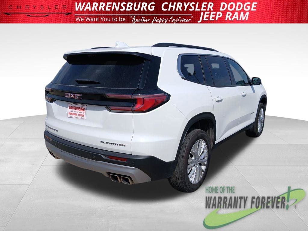 Used 2026 GMC Acadia Elevation w/ Elevation Premium Package AWD/4WD image 3