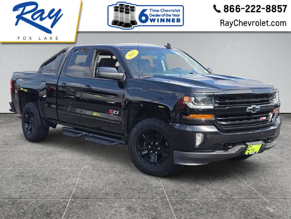 Certified 2017 Chevrolet Silverado 1500 LT w/ Midnight Edition AWD/4WD image 1