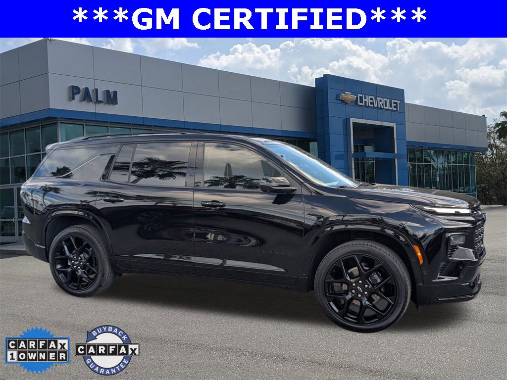 Certified 2024 Chevrolet Traverse RS w/ LPO, Floor Liner Package