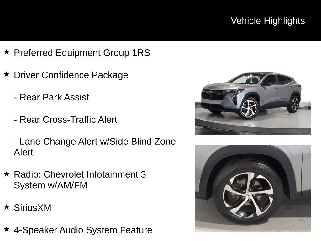 Used 2024 Chevrolet Trax RS w/ Driver Confidence Package FWD image 7
