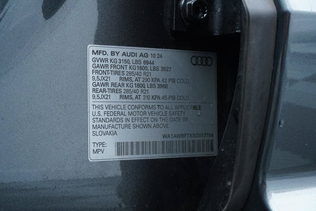 Used 2025 Audi SQ7 Premium Plus AWD/4WD image 88