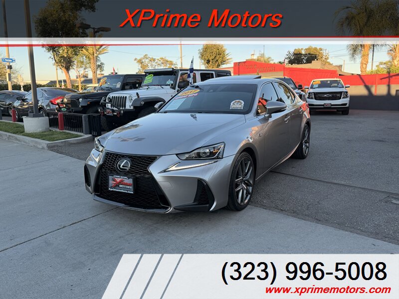 Used 2017 Lexus IS 200t F Sport w/ F Sport Package image 3