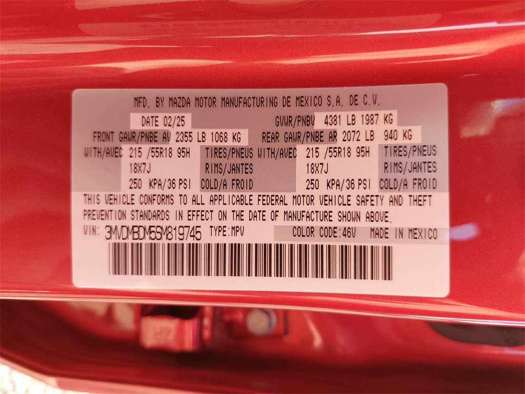 New 2025 MAZDA CX-30 AWD 2.5 S w/ Premium Package image 39