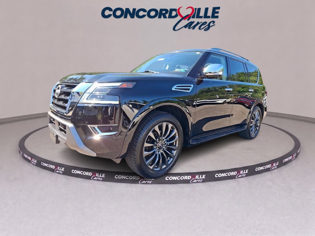 Certified 2024 Nissan Armada Platinum w/ Captain's Chairs Package RWD image 4
