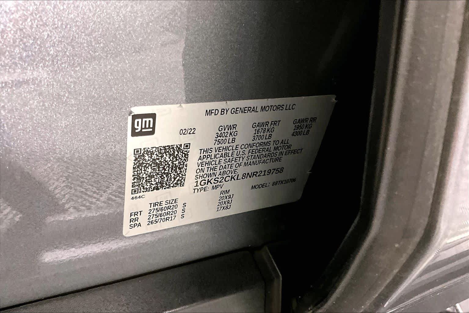 Certified 2022 GMC Yukon AT4 AWD/4WD image 36