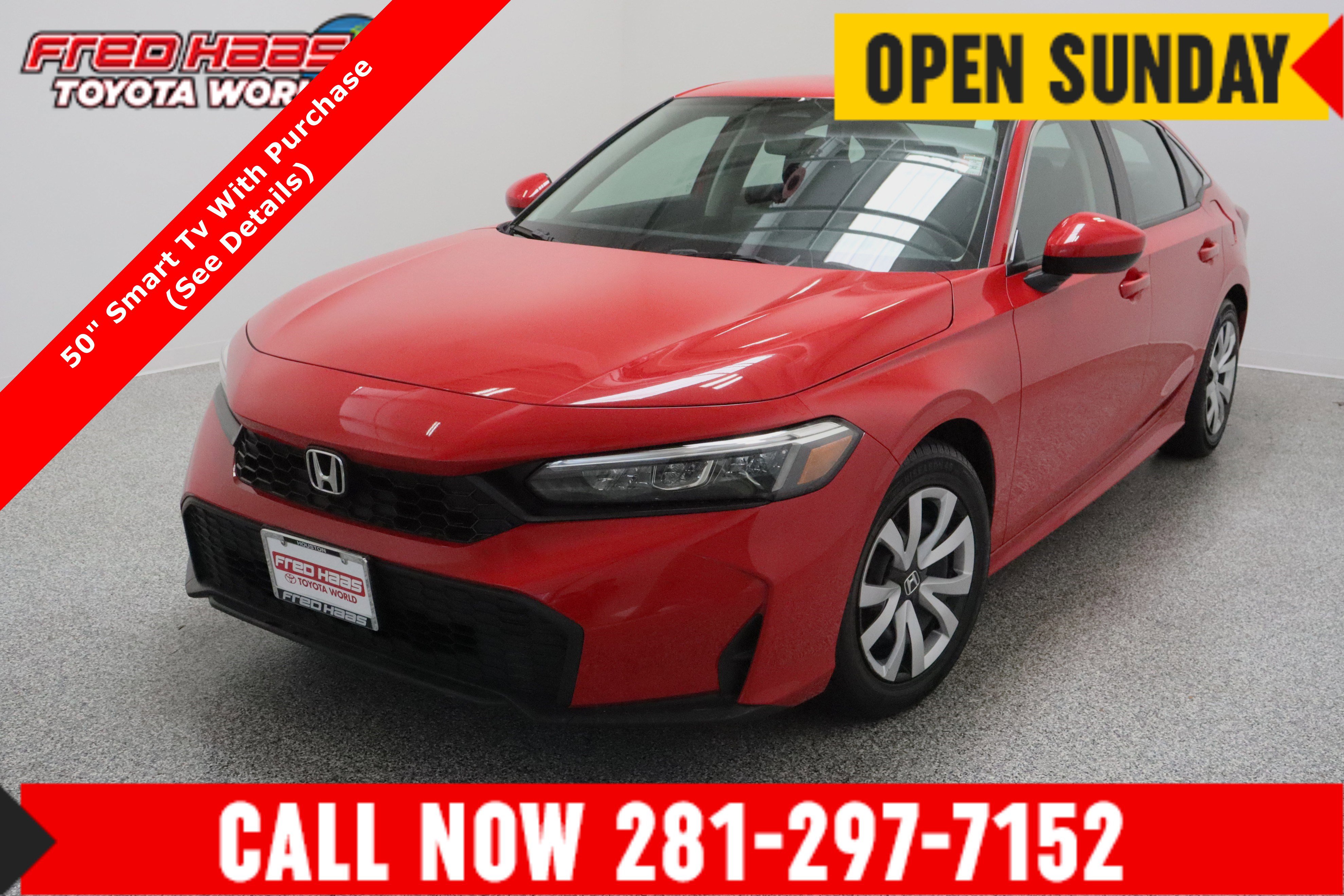 Used 2025 Honda Civic LX image 1