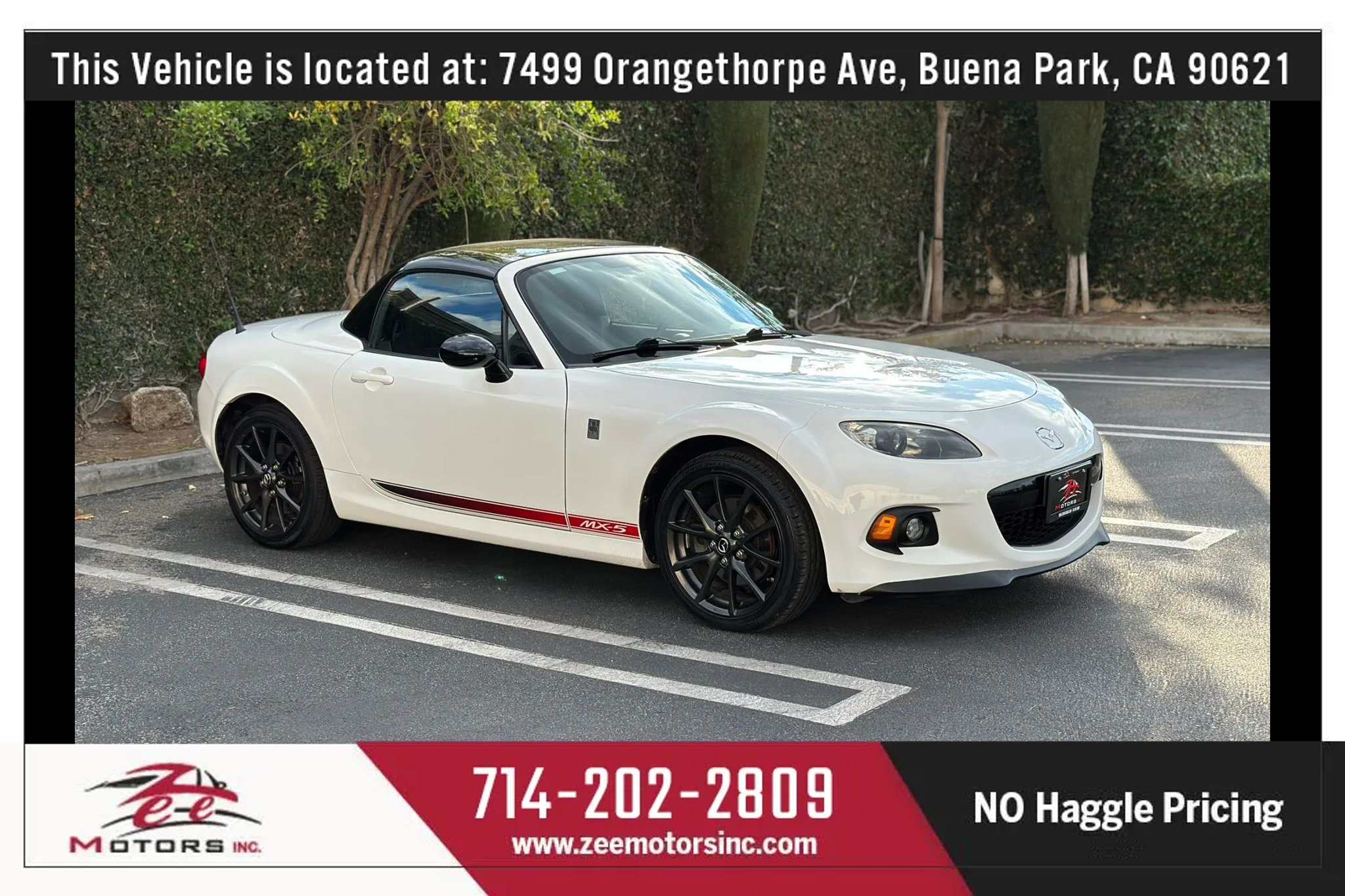 Used 2014 MAZDA MX-5 Miata Club RWD image 4