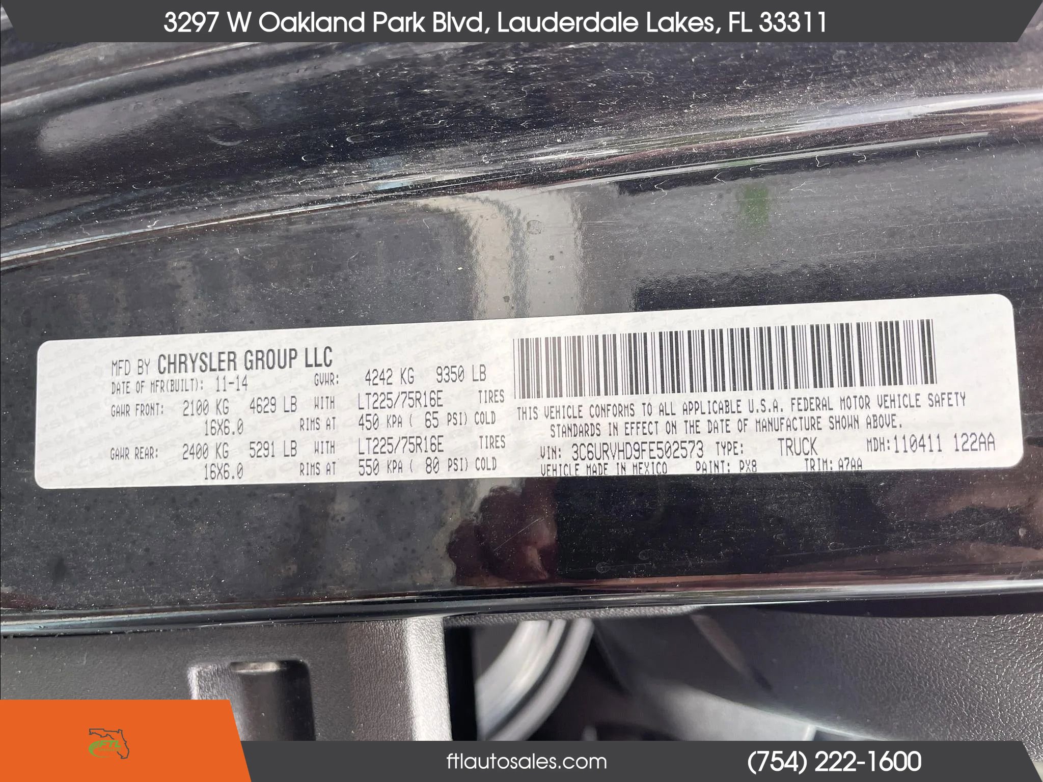 Used 2015 RAM ProMaster 3500 w/ Mopar Trailer Tow Group image 72