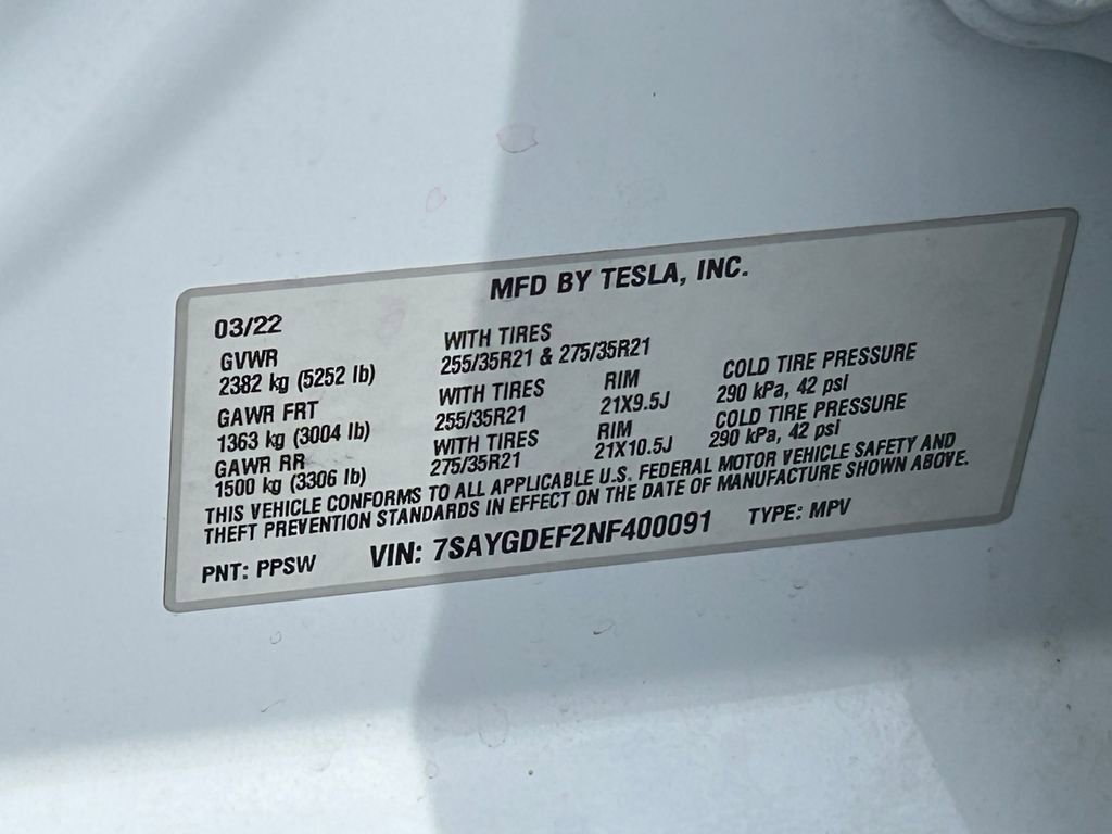 Used 2022 Tesla Model Y Performance AWD/4WD image 36