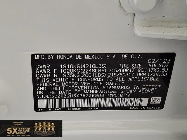 Used 2023 Honda HR-V LX image 34