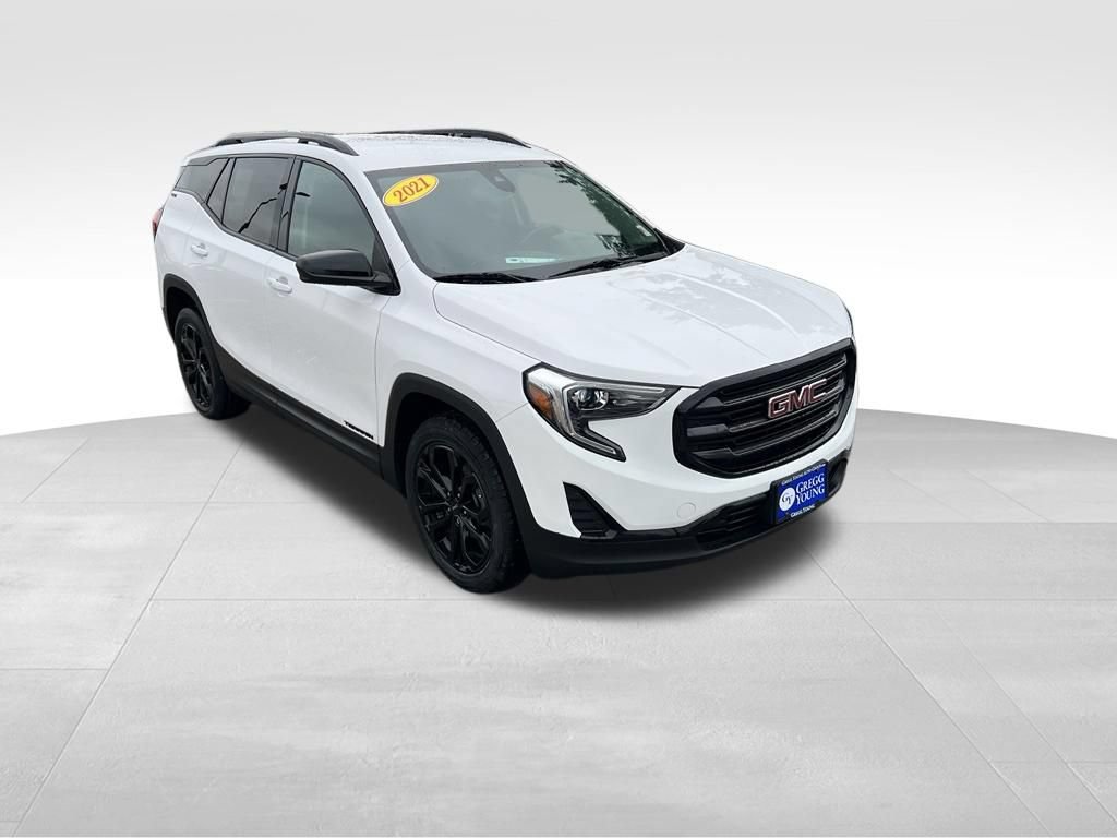 Used 2021 GMC Terrain SLE w/ Driver Convenience Package AWD/4WD image 9