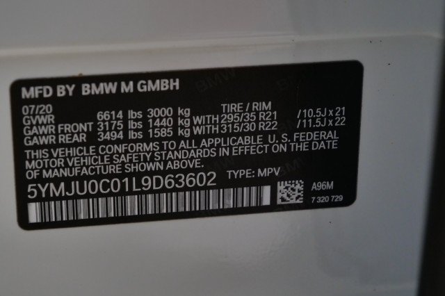 Used 2020 BMW X5 M w/ Executive Package AWD/4WD image 62
