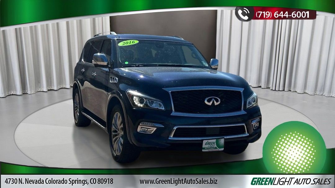 Used 2016 INFINITI QX80 4WD w/ Deluxe Technology Package image 7