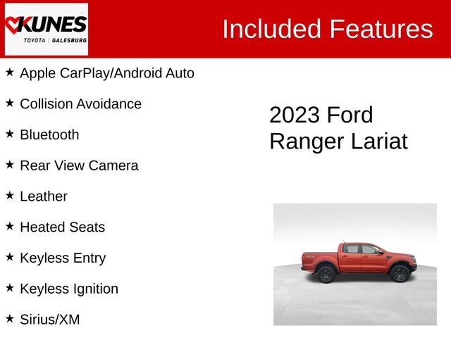 Used 2023 Ford Ranger Lariat w/ Tremor Off-Road Package image 2