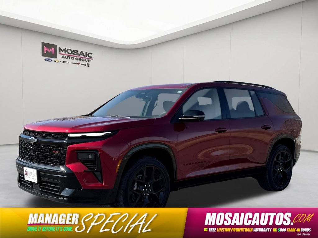 Used 2025 Chevrolet Traverse RS w/ LPO, Floor Liner Package AWD/4WD image 7