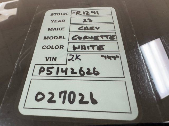 Used 2023 Chevrolet Corvette Stingray Coupe w/ 1LT RWD image 26