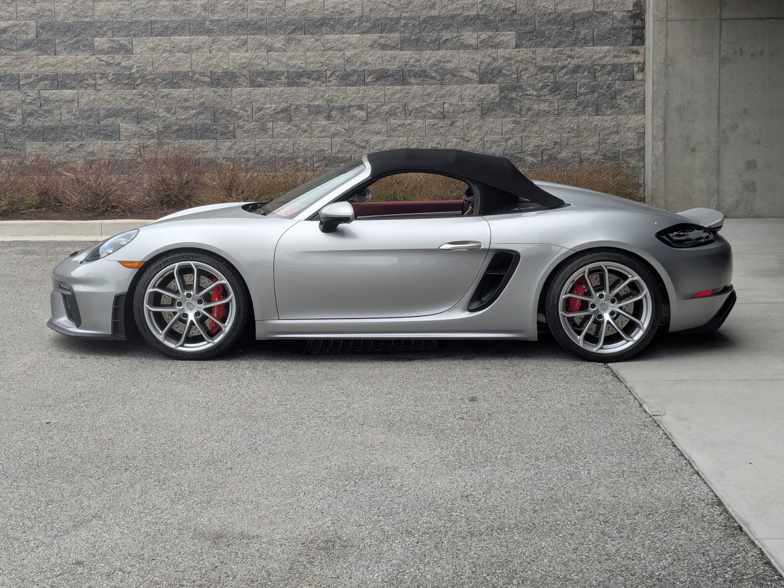 Certified 2021 Porsche 718 Boxster Spyder RWD image 2