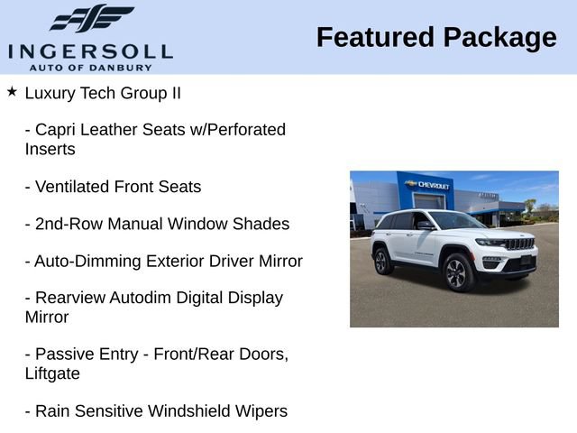 Used 2022 Jeep Grand Cherokee Limited 4xe w/ Luxury Tech Group II AWD/4WD image 15