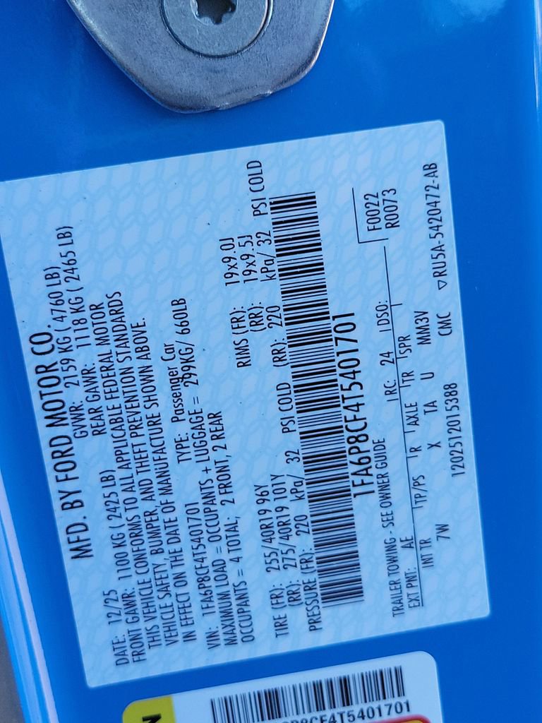 New 2026 Ford Mustang GT Premium w/ GT Performance Package image 24