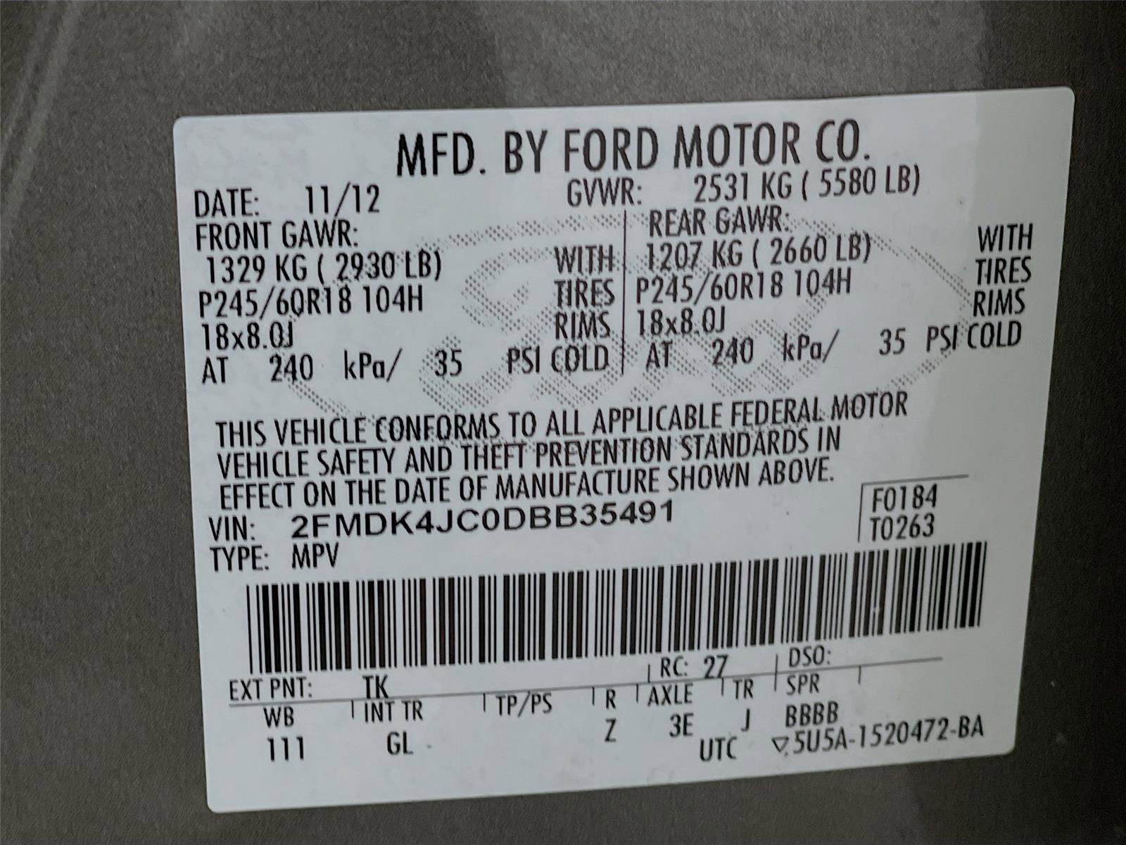 Used 2013 Ford Edge SEL image 35