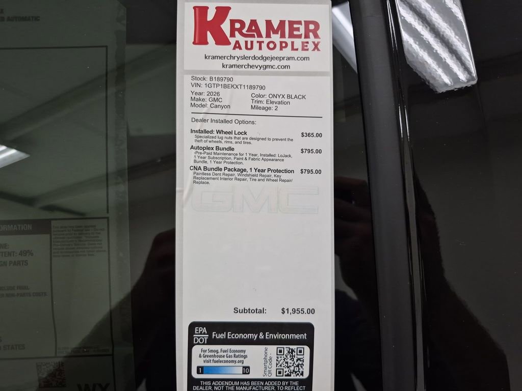 New 2026 GMC Canyon Elevation image 35