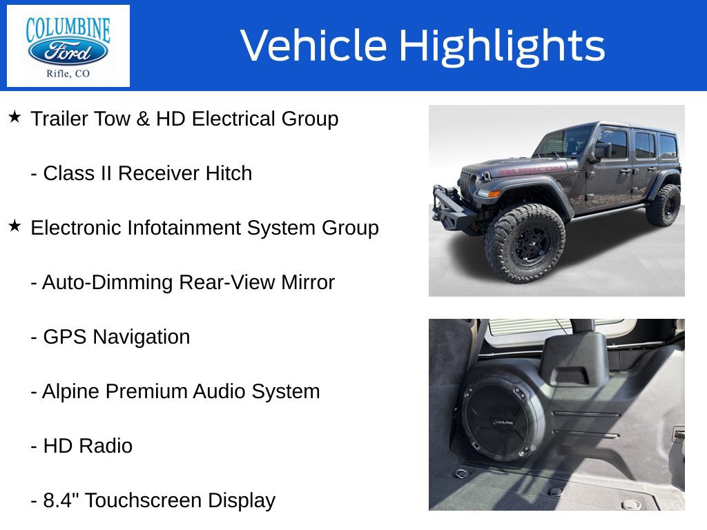 Used 2018 Jeep Wrangler Unlimited Rubicon AWD/4WD image 12