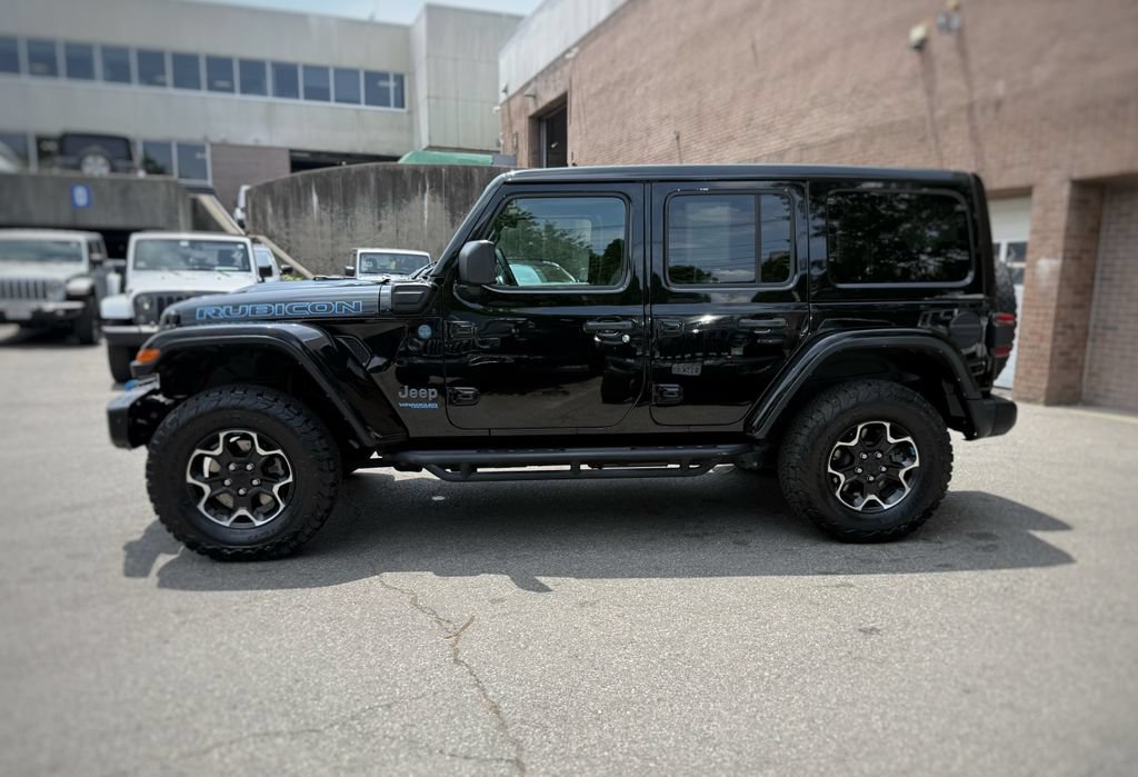 Used 2021 Jeep Wrangler Unlimited Rubicon 4xe w/ Steel Bumper Group AWD/4WD image 14