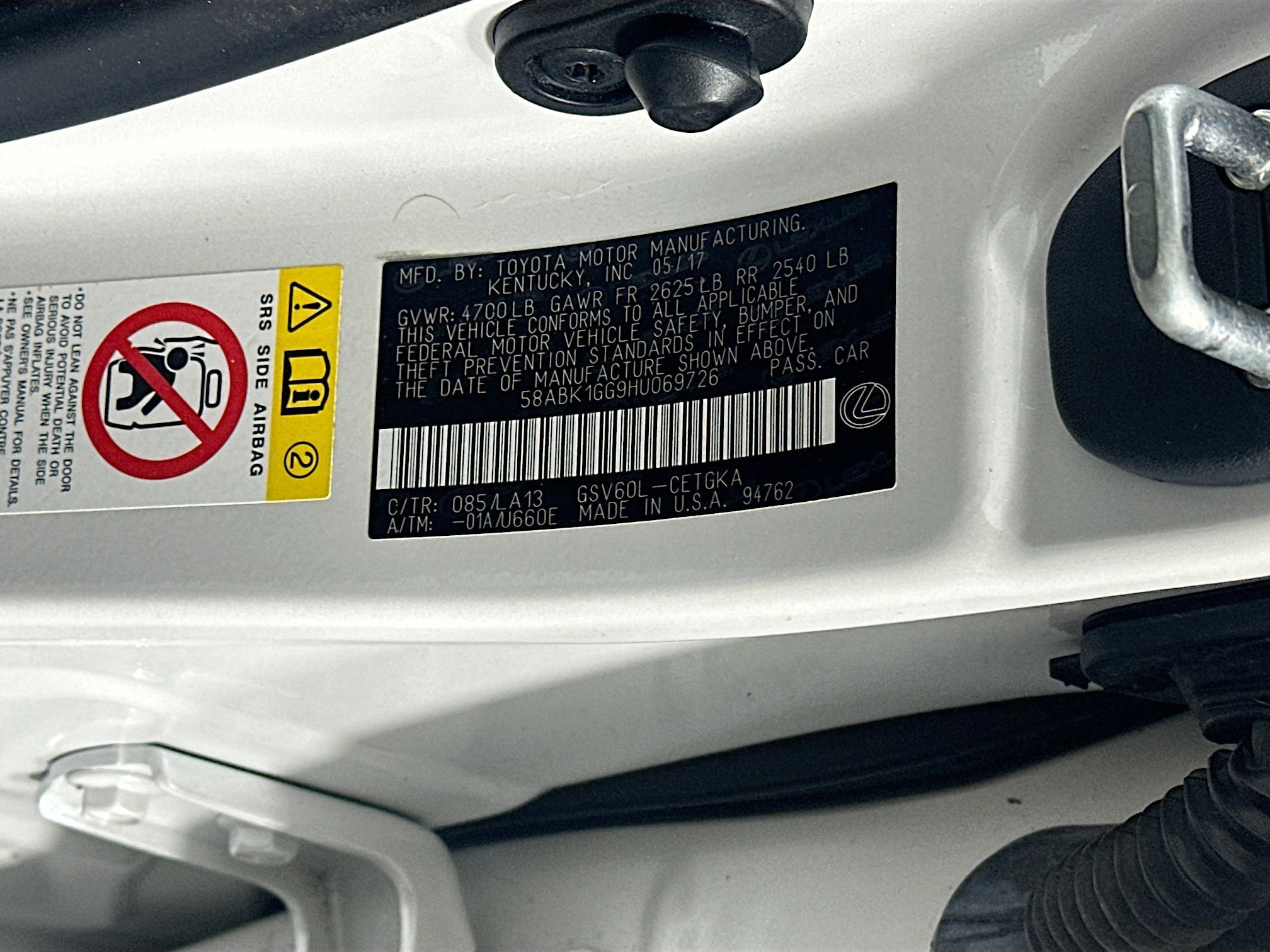 Used 2017 Lexus ES 350 image 12