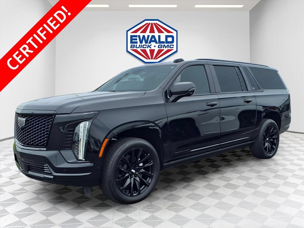 Certified 2026 Cadillac Escalade ESV Sport w/ LPO, ONYX Package