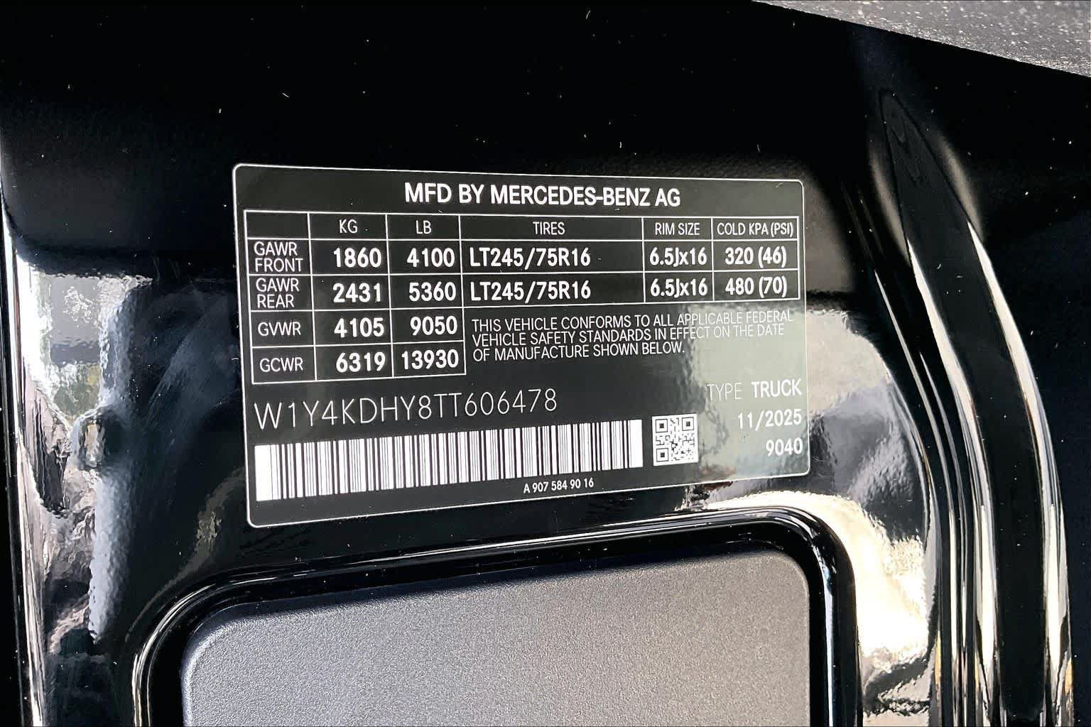 New 2026 Mercedes-Benz Sprinter 2500 image 18
