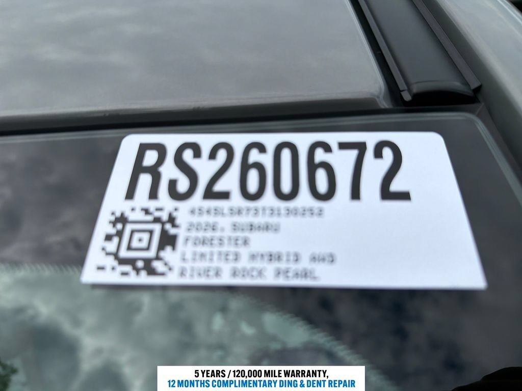New 2026 Subaru Forester Limited AWD/4WD image 12