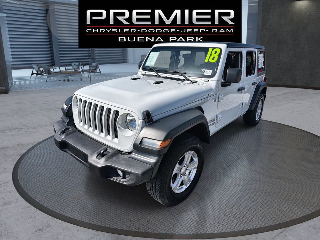 Used 2018 Jeep Wrangler Unlimited Sport S