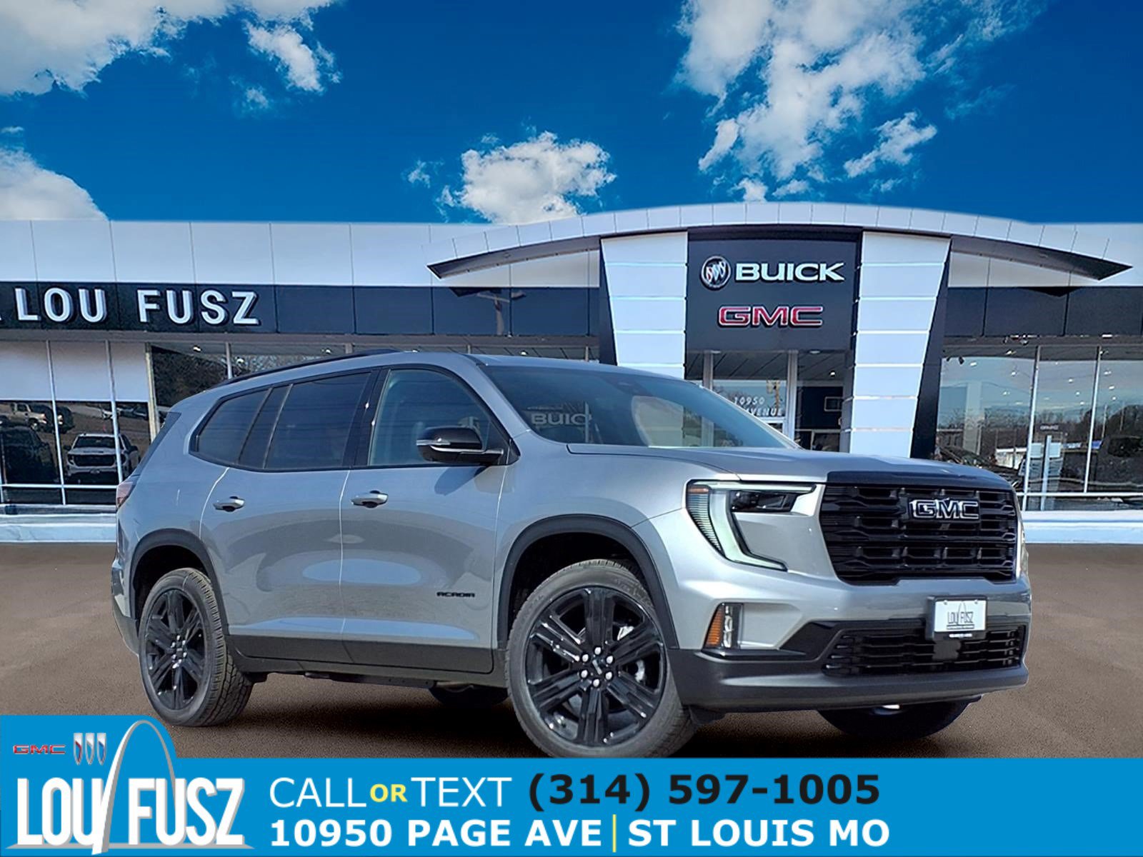 New 2026 GMC Acadia Elevation w/ Black Edition