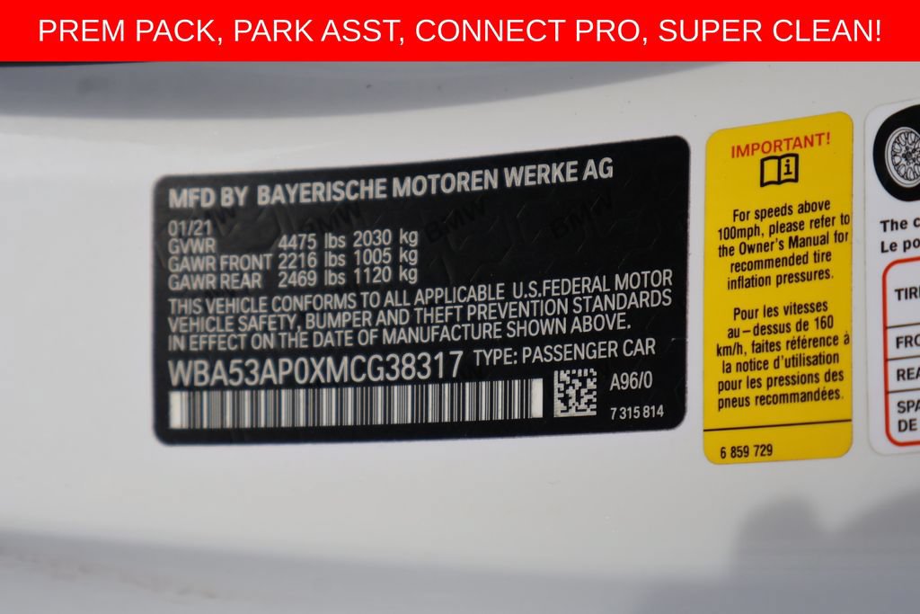 Used 2021 BMW 430i Coupe w/ Premium Package RWD image 24