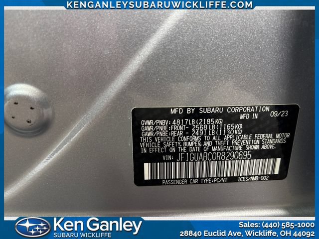 Certified 2024 Subaru Impreza 2.0i AWD/4WD image 26