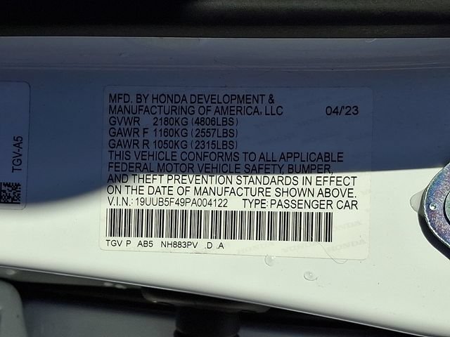 Used 2023 Acura TLX w/ Technology Package FWD image 31