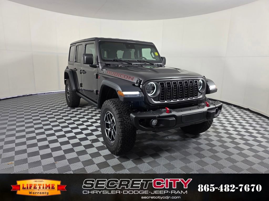 New 2025 Jeep Wrangler Unlimited Rubicon w/ Steel Bumper Group AWD/4WD image 1