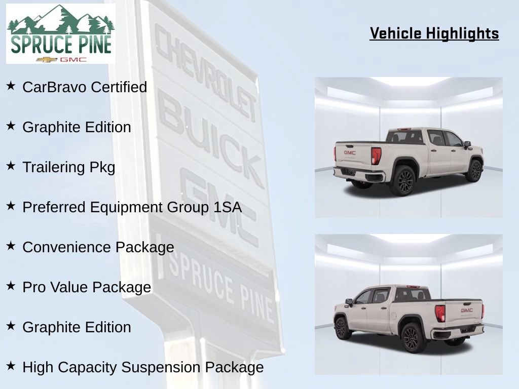Certified 2026 GMC Sierra 1500 Pro w/ Graphite Edition AWD/4WD image 9