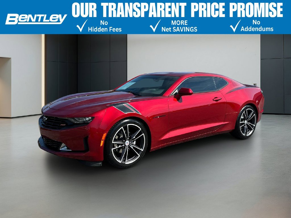 Used 2021 Chevrolet Camaro LT w/ Wild Cherry Design Package 1