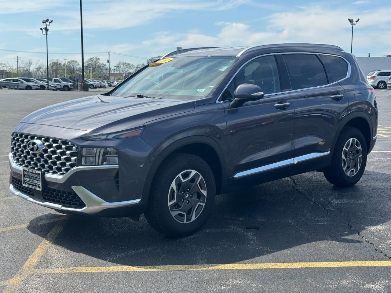 Used 2022 Hyundai Santa Fe Blue image 10