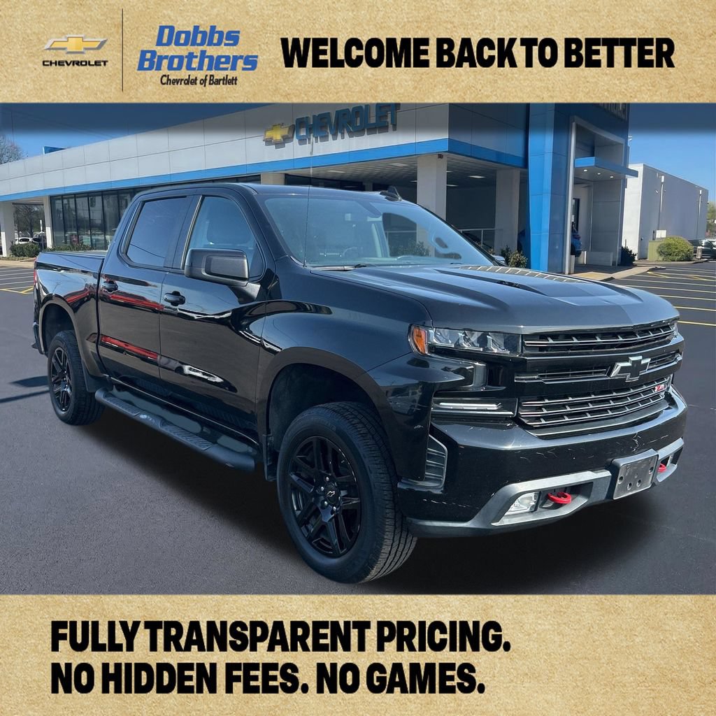 Certified 2020 Chevrolet Silverado 1500 LT Trail Boss w/ Midnight Edition AWD/4WD image 1
