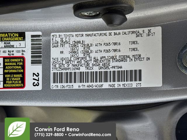 Used 2017 Toyota Tacoma TRD Off-Road image 32