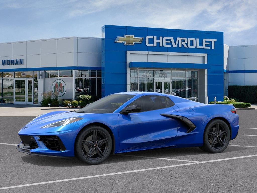 New 2026 Chevrolet Corvette Stingray Preferred Conv w/ Stealth Interior Trim Package RWD image 2
