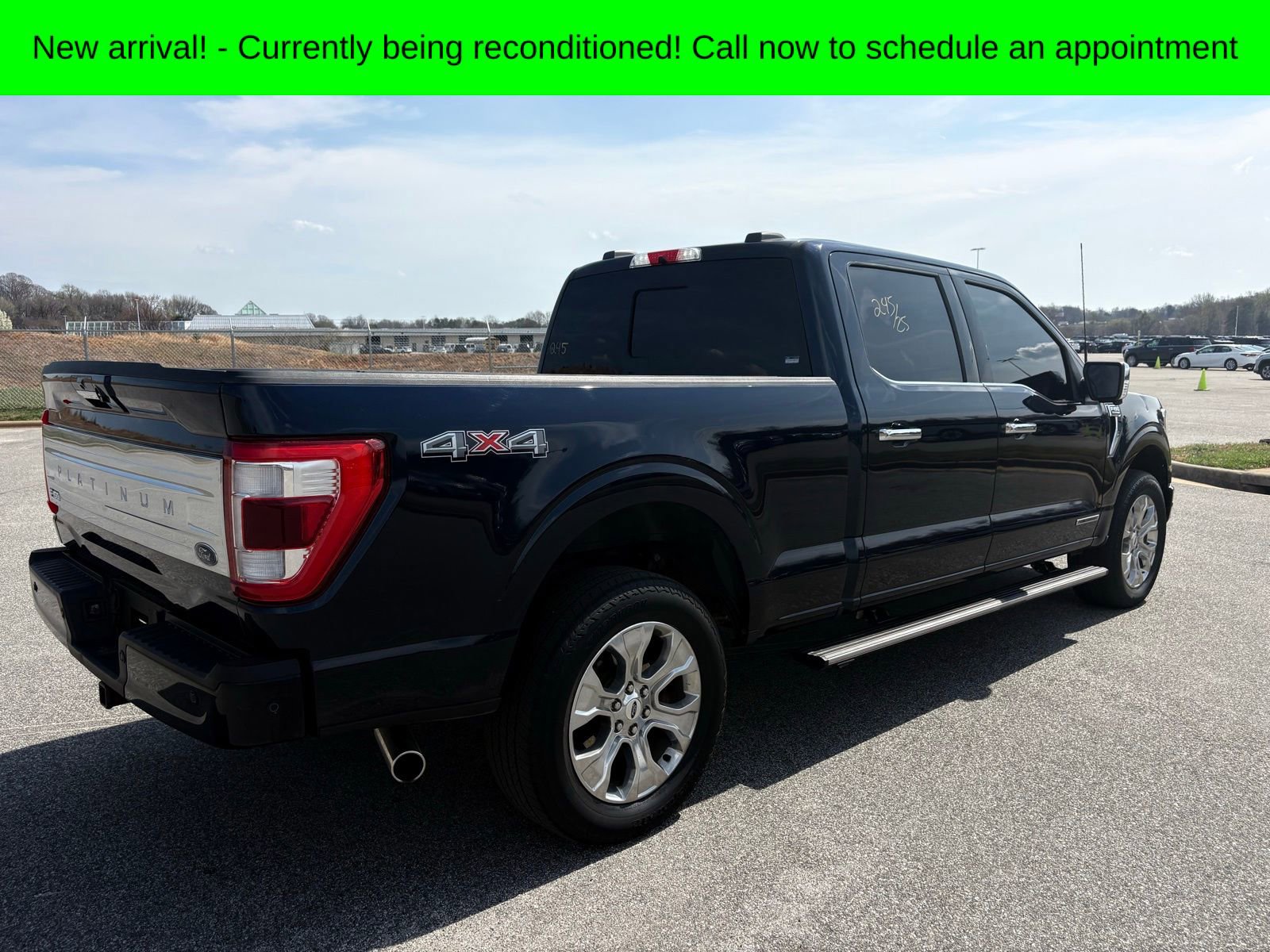 Used 2022 Ford F150 Platinum w/ Equipment Group 701A High image 3