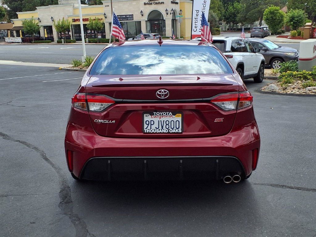 Certified 2024 Toyota Corolla SE w/ SE Premium Package FWD image 8