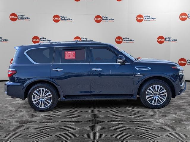 Certified 2022 Nissan Armada SL w/ Captain's Chairs Package image 4