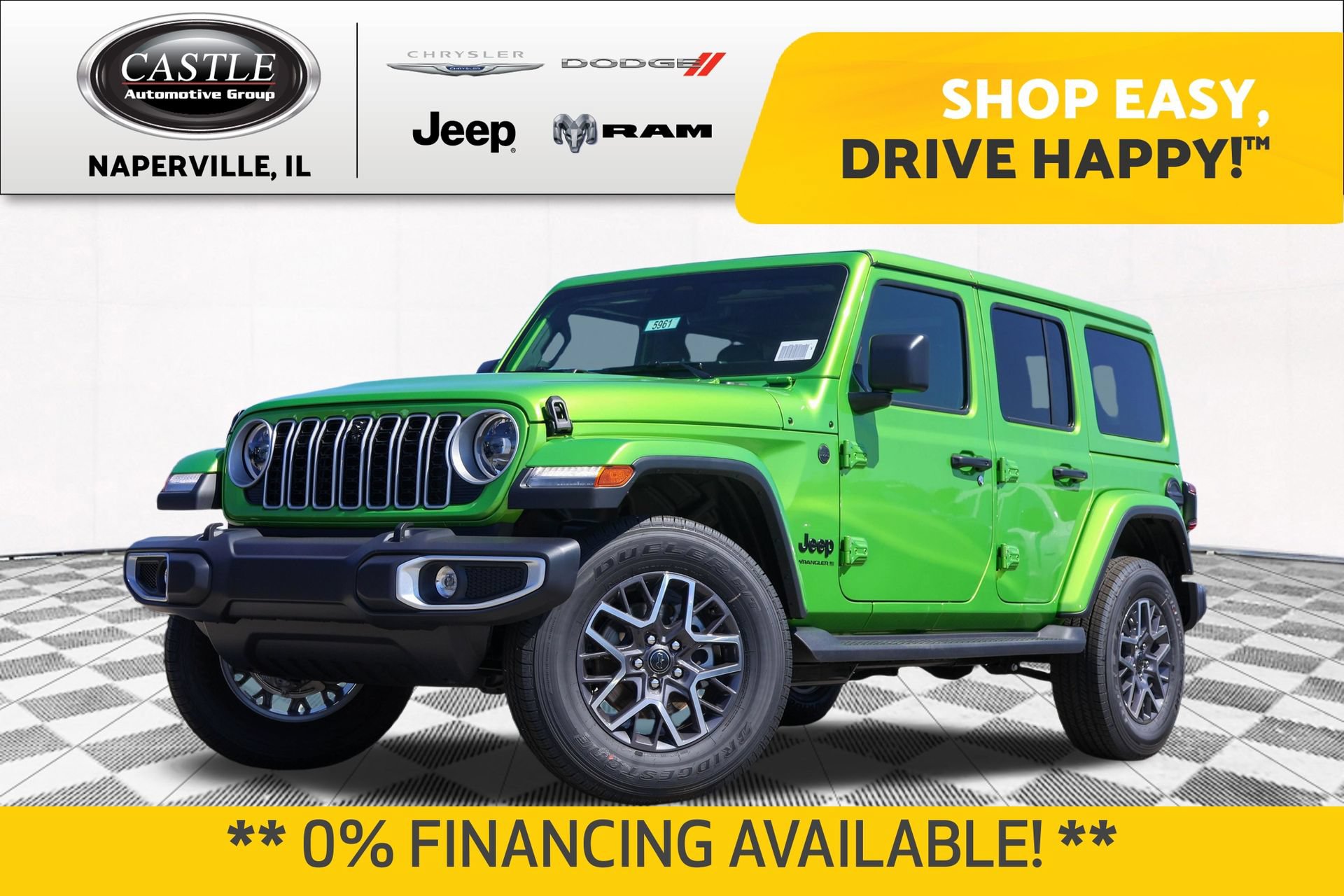 New 2026 Jeep Wrangler Unlimited Sahara AWD/4WD image 1